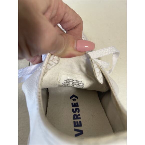 Converse All Star Upper Leather Women's 8.5 - Picture 5 of 6